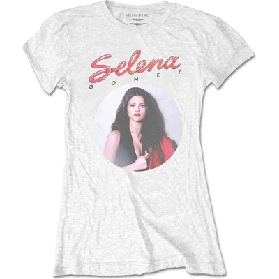 Selena Gomez 80's Glam White L Дамски Риза (GOMEZTS01LW03)