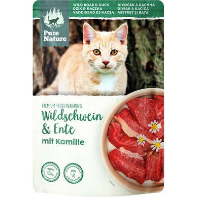 Pure Nature Feline diviak a kačacie 12 x 85 g