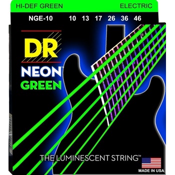 Image 1 of DR Strings NGE-10 Neon Струни за електрическа китара (NGE-10)