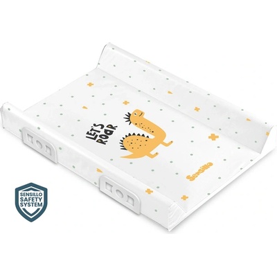Подложка За Повиване Със Система За Безопасност Dino Yellow 70 См