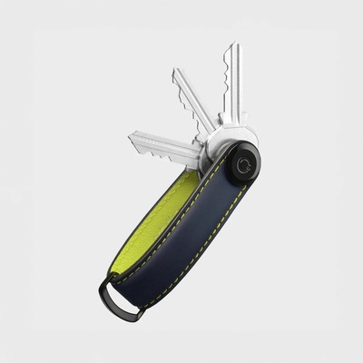 Klíčenka ORBITKEY Key Organiser Matte Leather Cyber