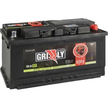 Grizzly 100Ah 830A right+