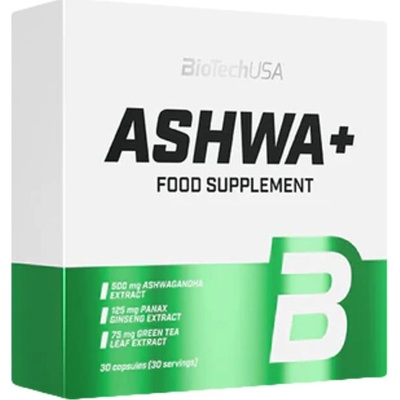 BioTech USA Ashwa+ 30 kapslí