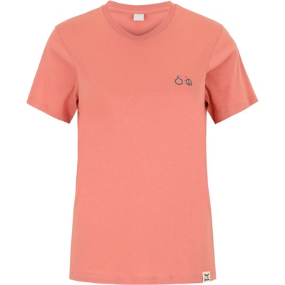 Iriedaily Дамска тениска Iriedaily Women's Peacy Ride Tee T-shirt - Mineral Red (916-1042-0413)