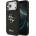 GUESS PU Fixed Glitter 4G Metal Logo Заден калъф за iPhone 17 Pro Max Black Guess | Cheren | МЪЖЕ | UNI
