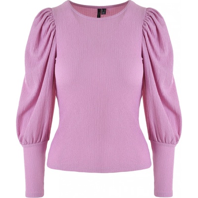 Vero Moda S PUFF RUKÁVEM RŮŽOVÉ