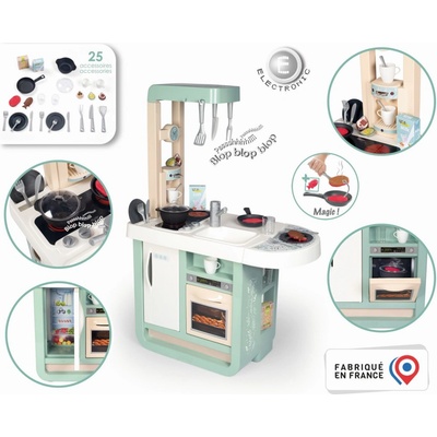 Smoby Kuchynka bon appetit cherry pastelová elektronická | 310911 310911