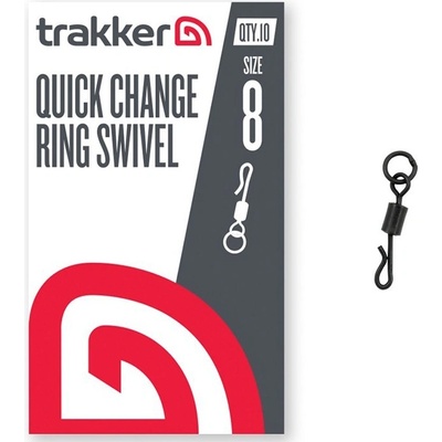 Trakker QC Ring Swivel 10 ks - 8 Obratlík