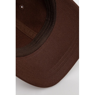 Kangol шапка с козирка дамска от памук DEMURE LOGO BB (K5487.BR204)