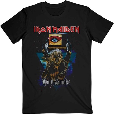Iron Maiden Holy Smoke Space Triangle Black XL Риза (IMTEE116MB04)