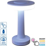VIVALUX Led НАСТОЛНА ЛАМПА 2w 3000-6400k 100lm СИНЯ vivalux julie (3800234855189)