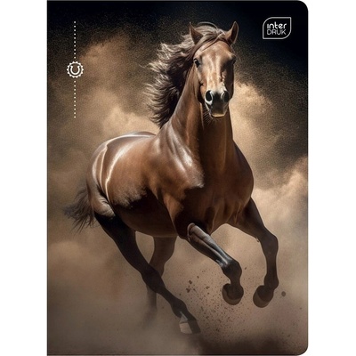 Interdruk Zošit A5 mriežkovaný Wild Horses kone