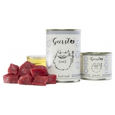 GUSSTO Cat Fresh Lamb 6 x 400 g