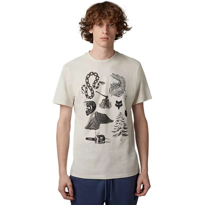 Fox Track Beast Ss Prem vintage white 23