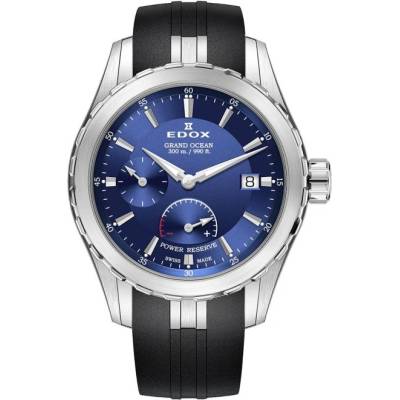 Edox Мъжки часовник EDOX Grand Ocean Automatic Power Reserve 94500-3CA-BUIN (94500-3CA-BUIN)