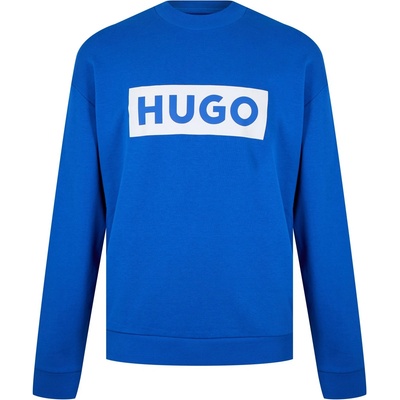 HUGO BOSS Мъжка блуза Hugo HBW Niero Crew Sweater Mens - Blue 493