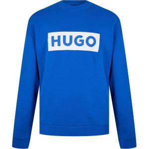 HUGO BOSS Мъжка блуза Hugo HBW Niero Crew Sweater Mens - Blue 493 - sportihobi - 117,33 лв