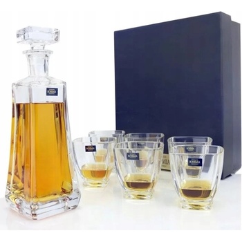 Aurum Plantica whisky set obsahuje 1 karafu o objemu a 2 whisky sklenice o objemu 750 ml 320 ml