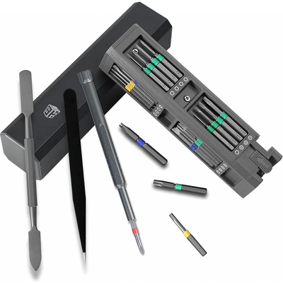 BESTOOL Set přesných šroubováků 30v1 s pinzetou a špachtlí BST-8958