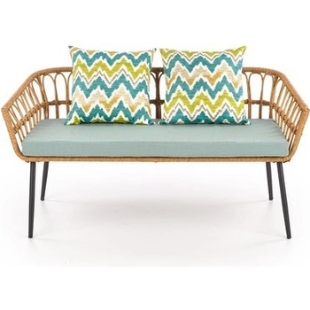 HALMAR Zahradní dvoukřeslo GARDENA 2S syntetický ratan