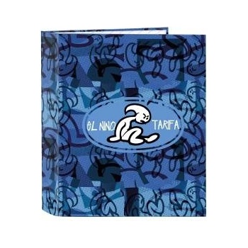 El Niño Папка с пръстени El Niño Roller Син Черен A4 27 x 33 x 6 cm