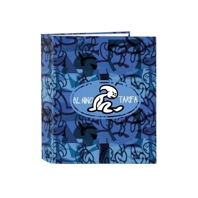 El Niño Папка с пръстени El Niño Roller Син Черен A4 27 x 33 x 6 cm