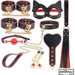 Intoyou Луксозен бондидж комплект от 8 части Intoyou BDSM Line