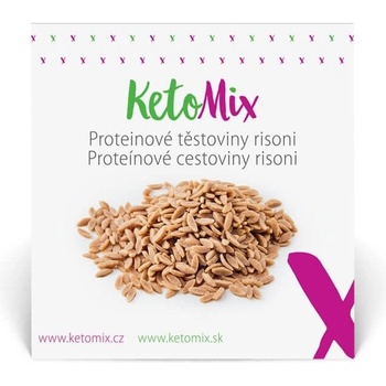 KetoMix Proteínové cestoviny risoni 10 porcií 300 g