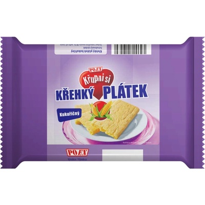 Poex Křehký plátek kukuřičný 65 g