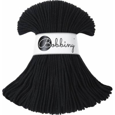 Bobbiny šňůry junior 3 mm černé ( Black)