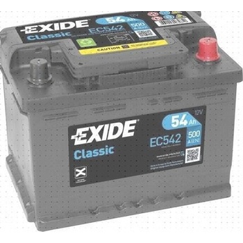 Exide Classic 12V 54Ah 500A EC542