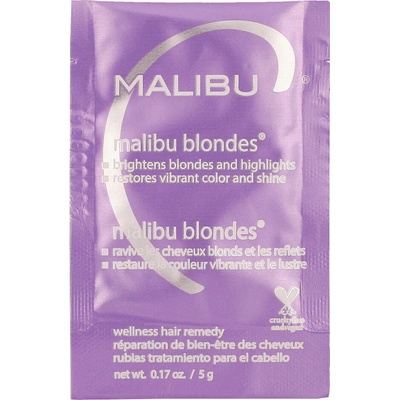 Malibu C Wellness Remedy Blondes kúra pro obnovu blond barvy vlasů 5 g