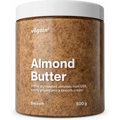 Vilgain Mandlové máslo jemné mandle 500 g
