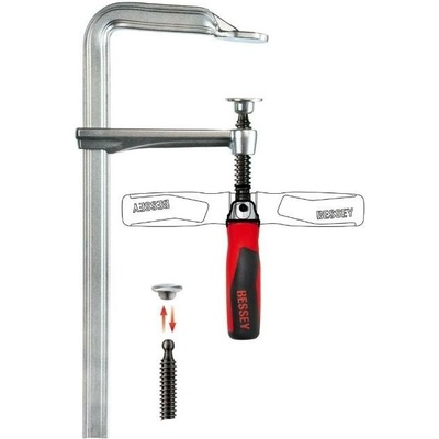 BESSEY Celokovová šroubová svorka GZ30-12KG