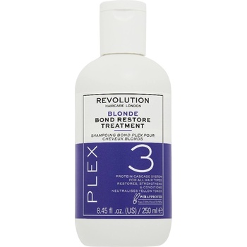 Image 1 of Revolution Beauty Blonde Plex Възстановяваща терапия 3, 250 ml