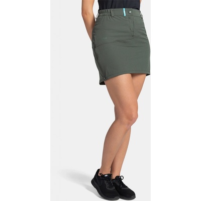 Kilpi ANA-W dámska outdoorová sukňa TL0419KI tmavo zelená