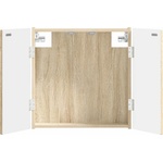 vidaXL Кабинет за дартборд DELFT Дъб сонома 52, 5 x 10, 5 x 53, 5 см (897107)