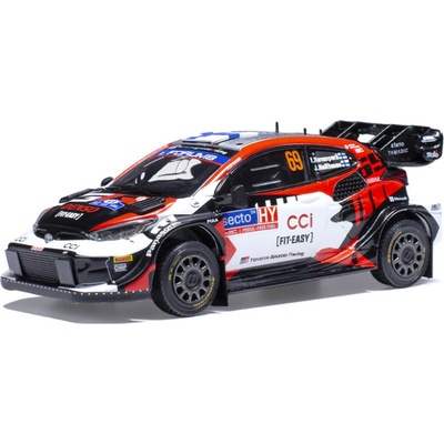 Ixo Toyota GR Yaris Rally1 69 Rovanperä/Halttunen Rally Finland 2024 Models 1:43