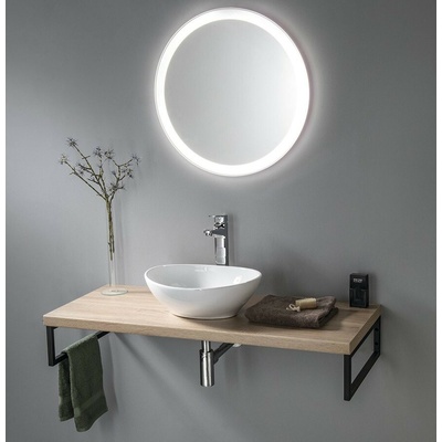 Aqualine VEGA doska pod umývadlo 62,5 x 45 cm dub platin VG765