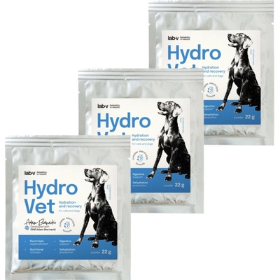 Hydro-Vet Dog dietní krmná směs podporující regeneraci organismu po operaci pro psy 3 x 22 g