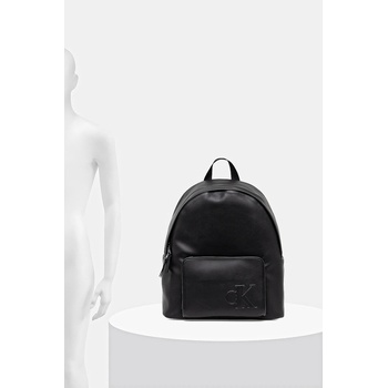 Calvin Klein Раница Calvin Klein в черно голям размер с изчистен дизайн LV04G3155G (LV04G3155G)