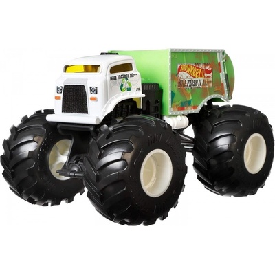 Mattel Hot Wheels Monster Trucks 1: 24 Die Cast Trash it all FYJ83
