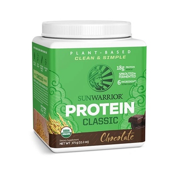 Sunwarrior Plant Based Clean & Simple Protein Classic 375 g