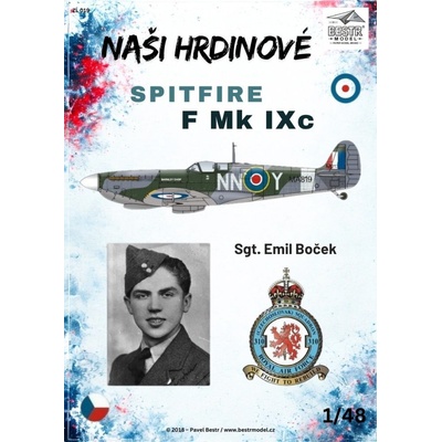 Bestr model Spitfire F Mk IXc (Emil Boček) – Hledejceny.cz