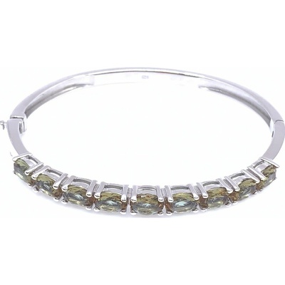Šperky Jan Kos Jan Kos jewellery Stříbrný náramek se sultanitem MHT-3172/