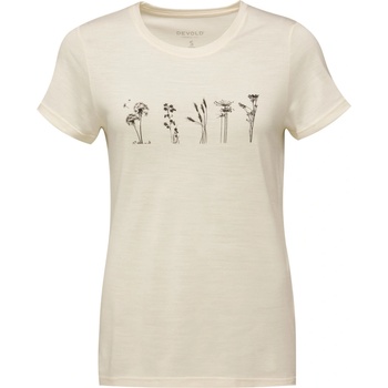 Devold Dámske tričko Classic "Flowers" Tee Wmn