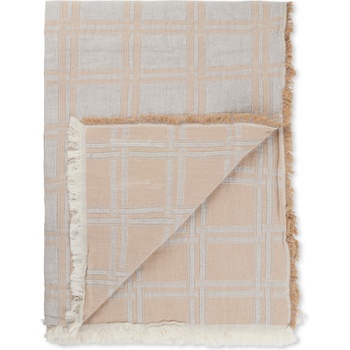 Elvang Одеяло Dahlia 130 x 180 см, сиво-бежово (50005-LG)