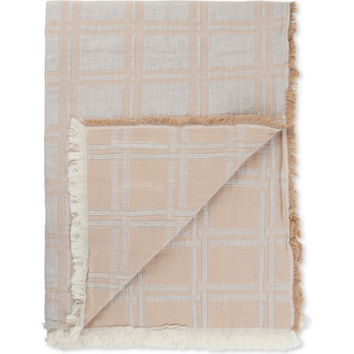 Elvang Одеяло Dahlia 130 x 180 см, сиво-бежово (50005-LG)