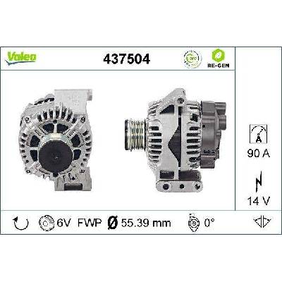 Alternátor VALEO 437504