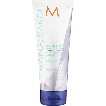 Moroccanoil Color Care Blonde Perfecting Purple Conditioner балсам за руса коса за жени 200 мл
